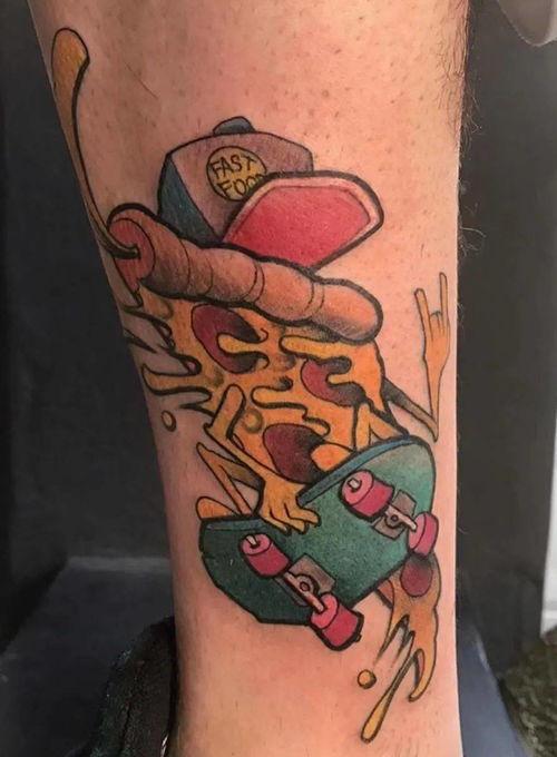 网红吃瓜视频纹身图案大全,潮流趋势与个性表达