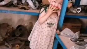 人类幼崽趣味吃瓜视频,童趣横生的欢乐时光