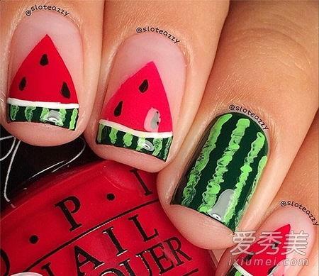 西瓜吃蜜瓜美甲视频大全,视频大全带你领略时尚指尖艺术